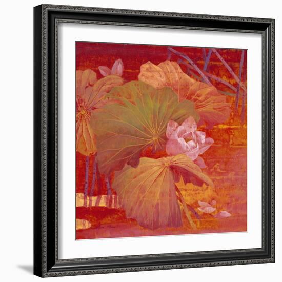 Red Illusion-Ailian Price-Framed Art Print