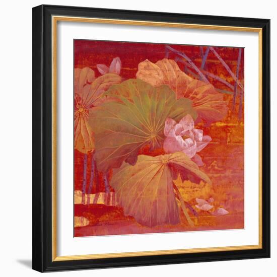 Red Illusion-Ailian Price-Framed Art Print