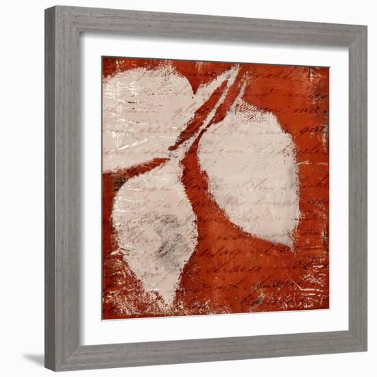 Red Impressions II-Lanie Loreth-Framed Art Print