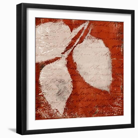 Red Impressions II-Lanie Loreth-Framed Art Print