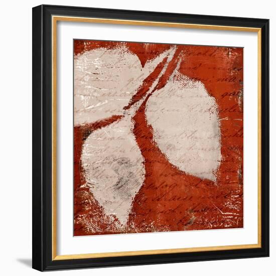 Red Impressions II-Lanie Loreth-Framed Art Print