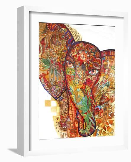 Red India-Oxana Zaika-Framed Premium Giclee Print