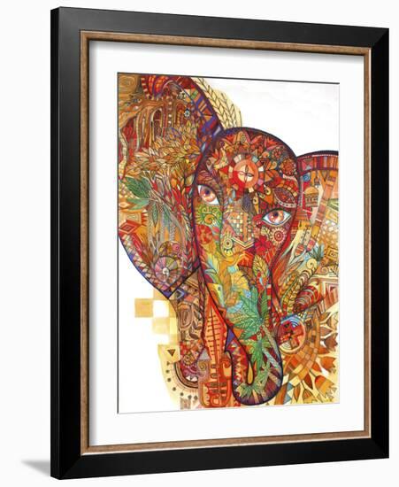 Red India-Oxana Zaika-Framed Giclee Print