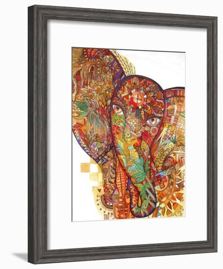 Red India-Oxana Zaika-Framed Giclee Print