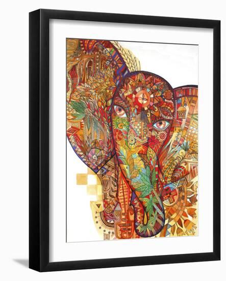 Red India-Oxana Zaika-Framed Giclee Print