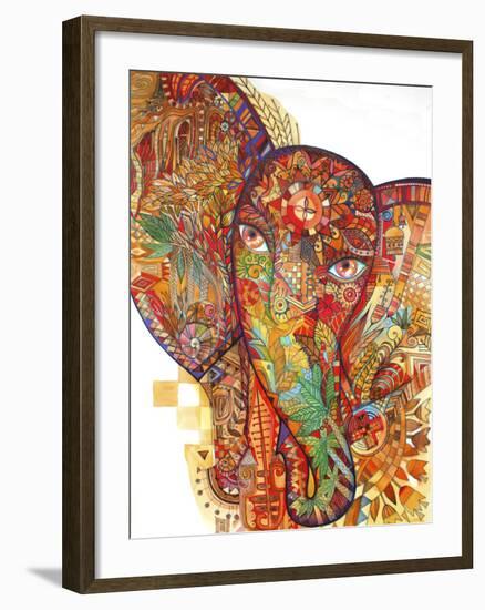 Red India-Oxana Zaika-Framed Giclee Print