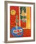 Red Interior, Still Life on Blue Table, c.1947-Henri Matisse-Framed Art Print