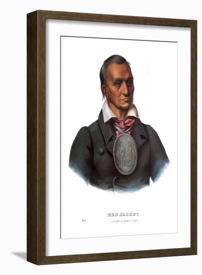 Red Jacket, a Seneca War Chief-Charles Bird King-Framed Giclee Print