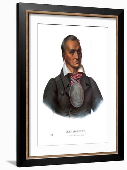 Red Jacket, a Seneca War Chief-Charles Bird King-Framed Giclee Print