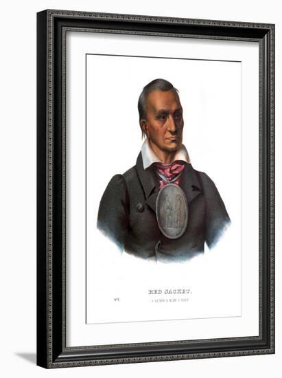 Red Jacket, a Seneca War Chief-Charles Bird King-Framed Giclee Print