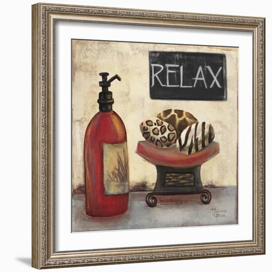 Red Jungle Spa II-Hakimipour-ritter-Framed Art Print