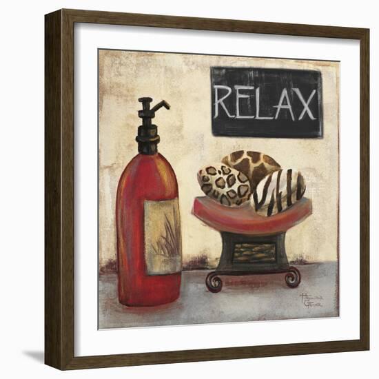 Red Jungle Spa II-Hakimipour-ritter-Framed Art Print