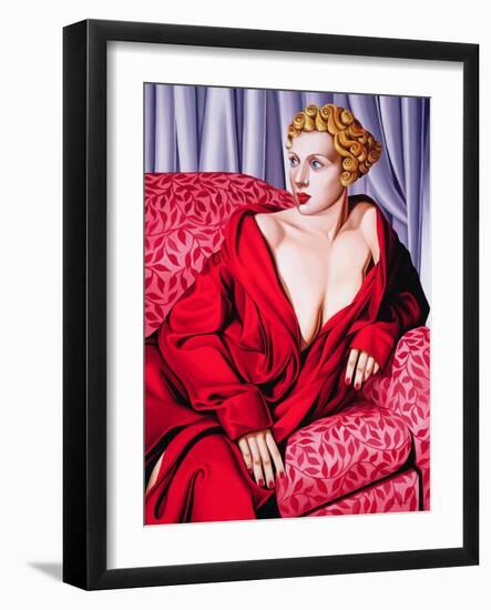 Red Kimono, 2001-Catherine Abel-Framed Giclee Print