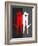 Red Kiss Reflection-Felix Podgurski-Framed Art Print