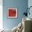 Red Label II-Pela Design-Framed Art Print displayed on a wall