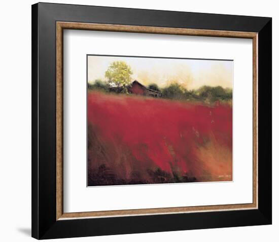 Red Land-Thomas Stotts-Framed Art Print