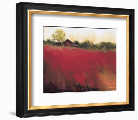 Red Land-Thomas Stotts-Framed Art Print