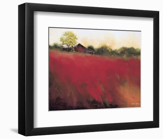 Red Land-Thomas Stotts-Framed Art Print