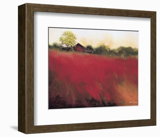 Red Land-Thomas Stotts-Framed Art Print