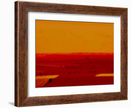 Red Land-Kenny Primmer-Framed Art Print