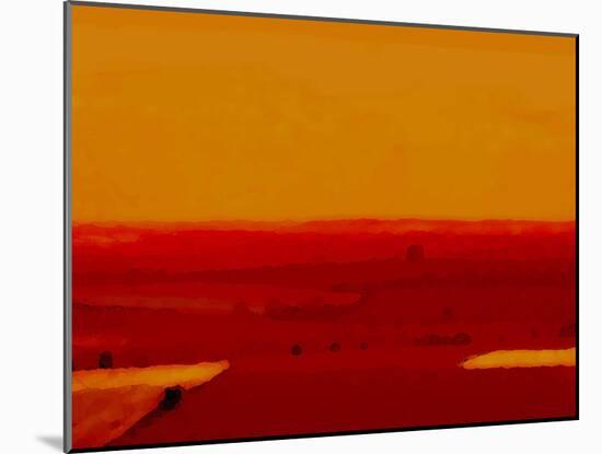 Red Land-Kenny Primmer-Mounted Art Print