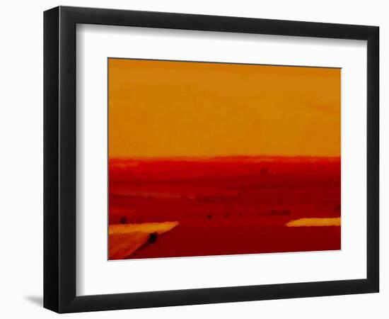 Red Land-Kenny Primmer-Framed Art Print