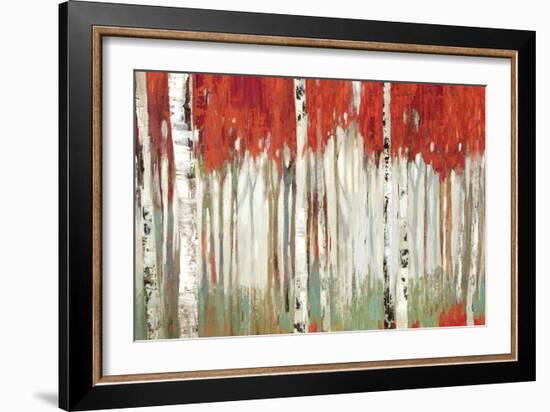 Red Landscape-Allison Pearce-Framed Art Print