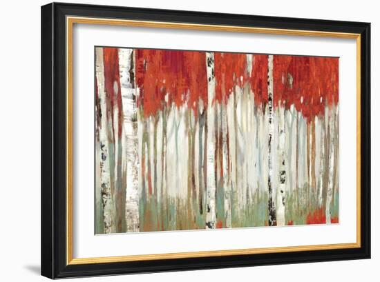 Red Landscape-Allison Pearce-Framed Art Print