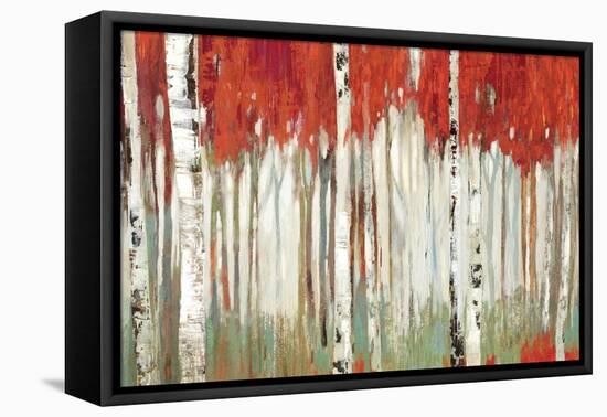 Red Landscape-Allison Pearce-Framed Stretched Canvas