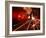 Red Laser Light Focused Through Lens Blasts Pin Point Hole Through Razor in Thousandth of a Second-Fritz Goro-Framed Photographic Print