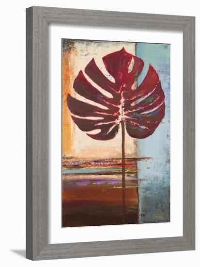 Red Leaves I-Patricia Pinto-Framed Art Print