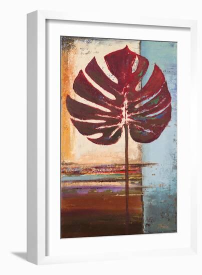 Red Leaves I-Patricia Pinto-Framed Art Print