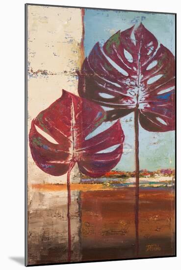 Red Leaves II-Patricia Pinto-Mounted Art Print