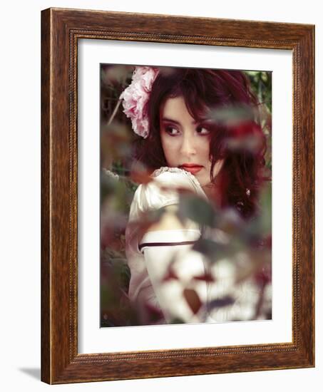 Red Leaves-Clarissa Costa-Framed Photographic Print