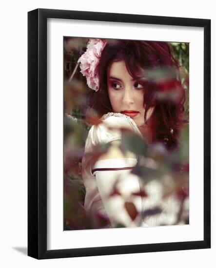 Red Leaves-Clarissa Costa-Framed Photographic Print