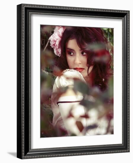 Red Leaves-Clarissa Costa-Framed Photographic Print