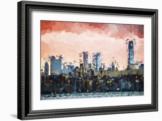 Red Light - In the Style of Oil Painting-Philippe Hugonnard-Framed Giclee Print