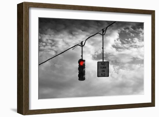 Red Light-null-Framed Photo