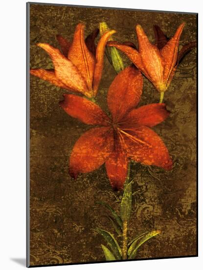 Red Lilies-John Seba-Mounted Art Print