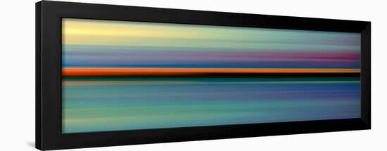 Red Line Horizon-Scott Hile-Framed Art Print