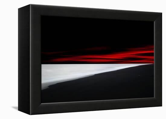 Red Lines-Philippe Sainte-Laudy-Framed Premier Image Canvas