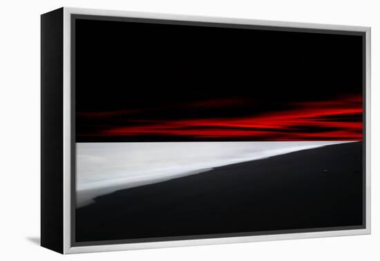 Red Lines-Philippe Sainte-Laudy-Framed Premier Image Canvas