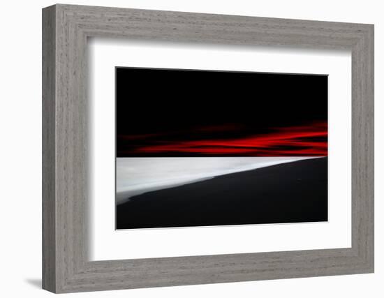 Red Lines-Philippe Sainte-Laudy-Framed Photographic Print