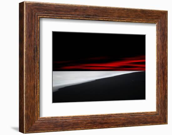 Red Lines-Philippe Sainte-Laudy-Framed Photographic Print