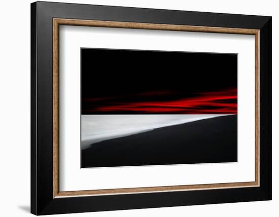 Red Lines-Philippe Sainte-Laudy-Framed Photographic Print