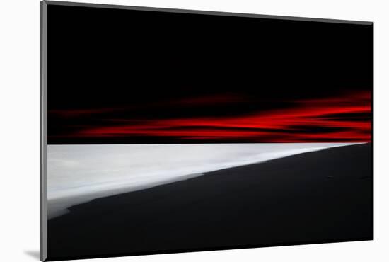 Red Lines-Philippe Sainte-Laudy-Mounted Photographic Print