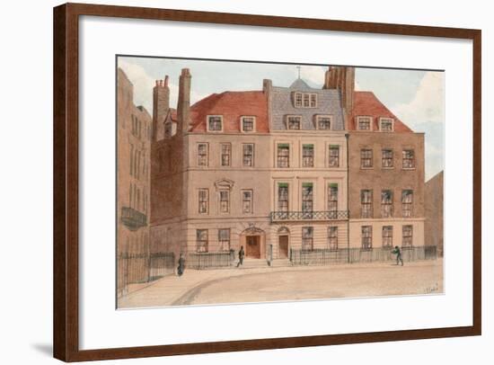 Red Lion Square, Holborn, London. Nos 22, 23 and 24-John Phillipp Emslie-Framed Giclee Print