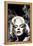 Red Lips Marilyn in Smoke-Chris Consani-Framed Stretched Canvas