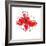 Red Liquid Floral Three-Jan Weiss-Framed Art Print