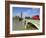 Red London Bus Crossing Westiminster Bridge, London, England, Uk-David Wogan-Framed Photographic Print